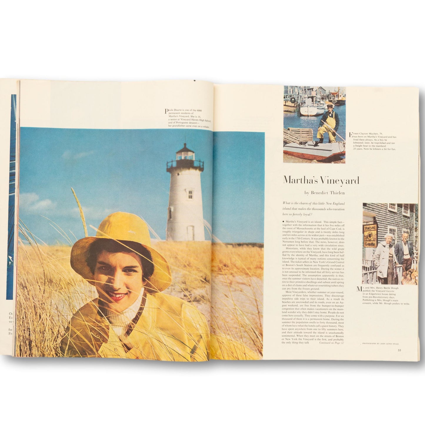 HOLIDAY Magazine, August 1957