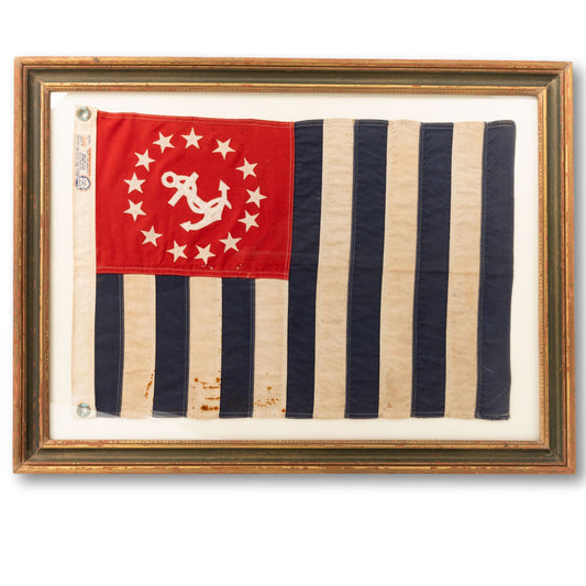 Large Framed Power Squadron Flag