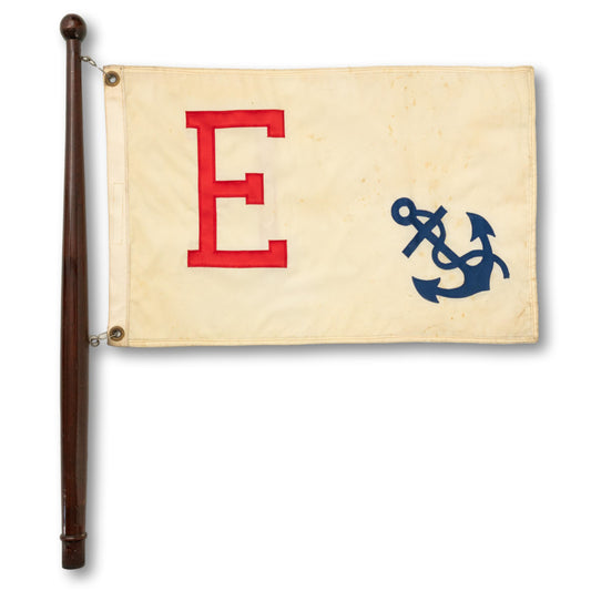 XL "E" Flag on Pole