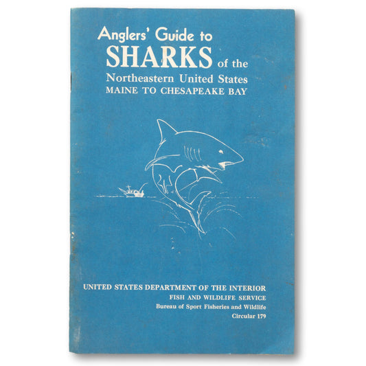 "Anglers' Guide To Sharks" Booklet