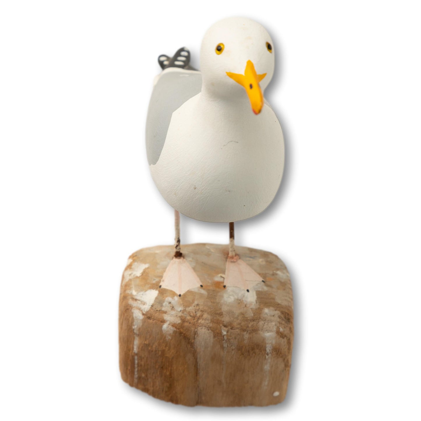 Hand-Carved Gull, Signed