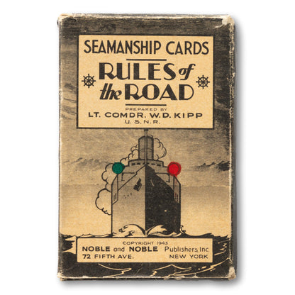WWII Seamanship Cards