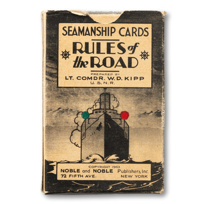 WWII Seamanship Cards
