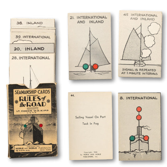 WWII Seamanship Cards