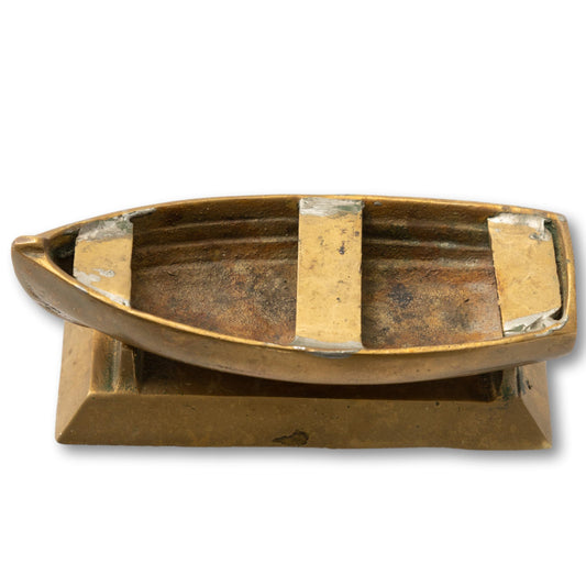 Brass Boat Ashtray