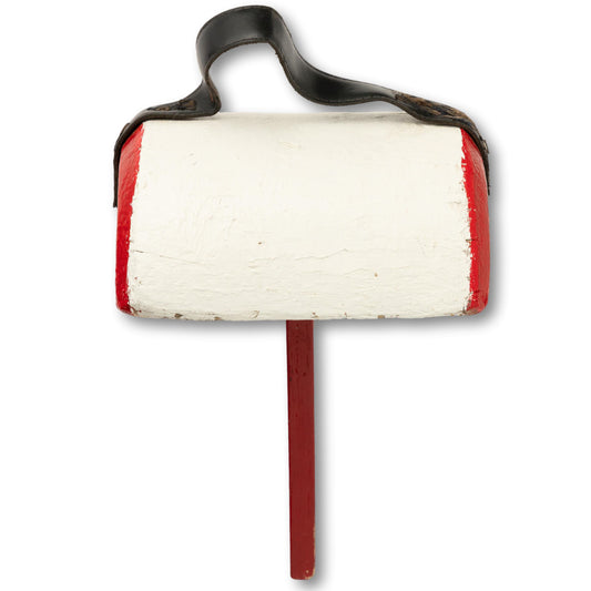 Half Round Red & White Buoy