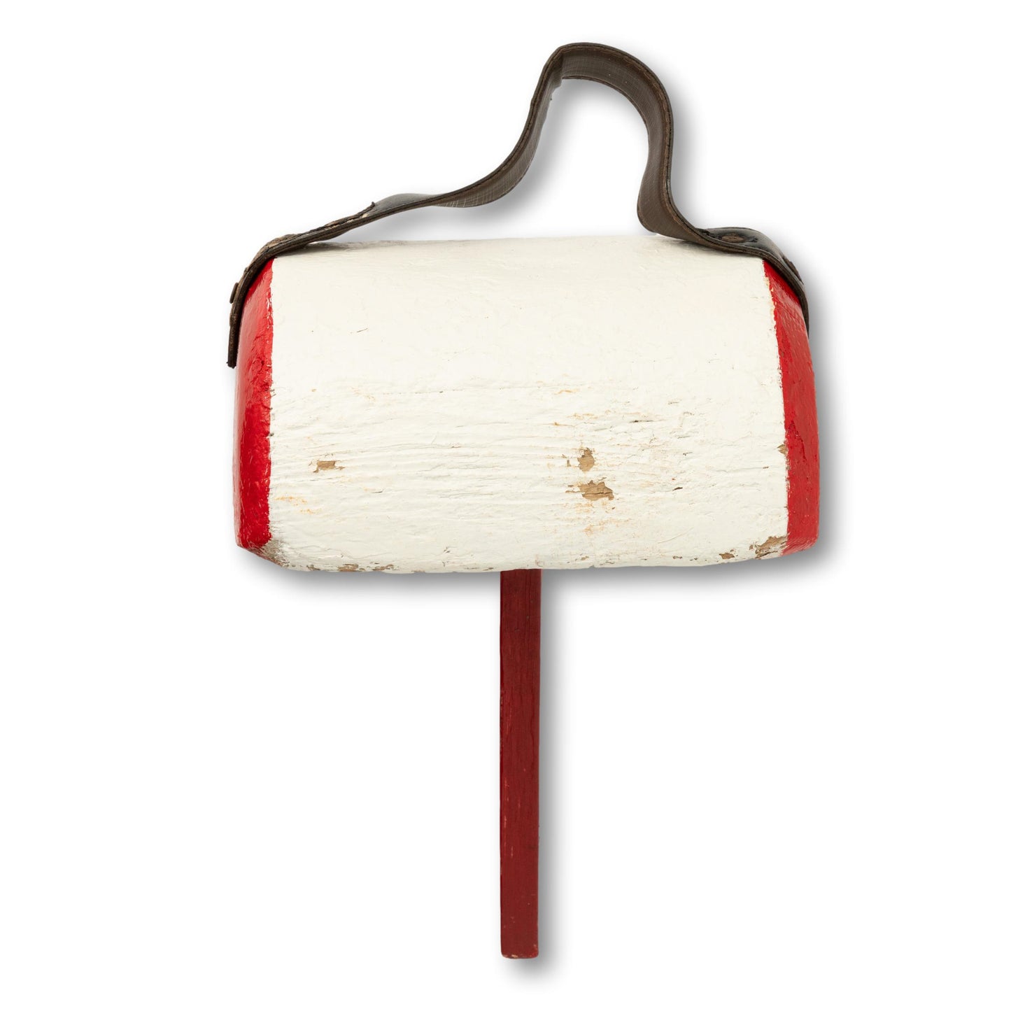 Half Round Red & White Buoy