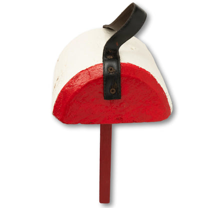 Half Round Red & White Buoy