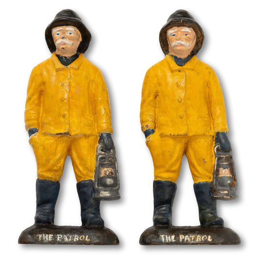 Rare "The Patrol" Bookends