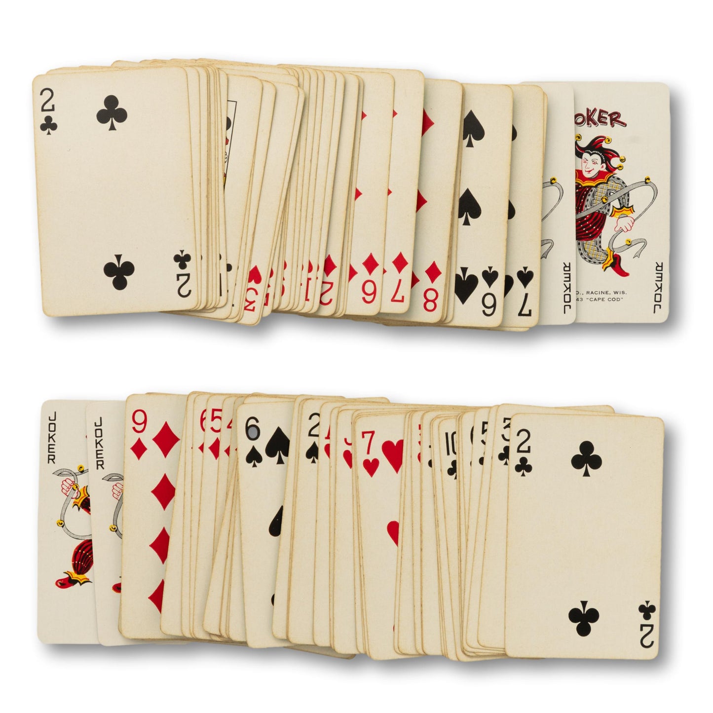 Double Deck of Nautical Playing Cards