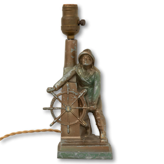 "Man At The Wheel" Lamp