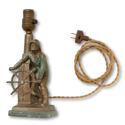 "Man At The Wheel" Lamp