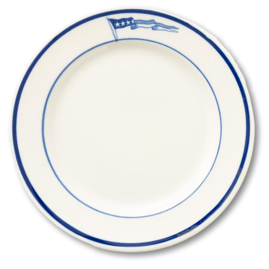 Blue and White Burgee Dish