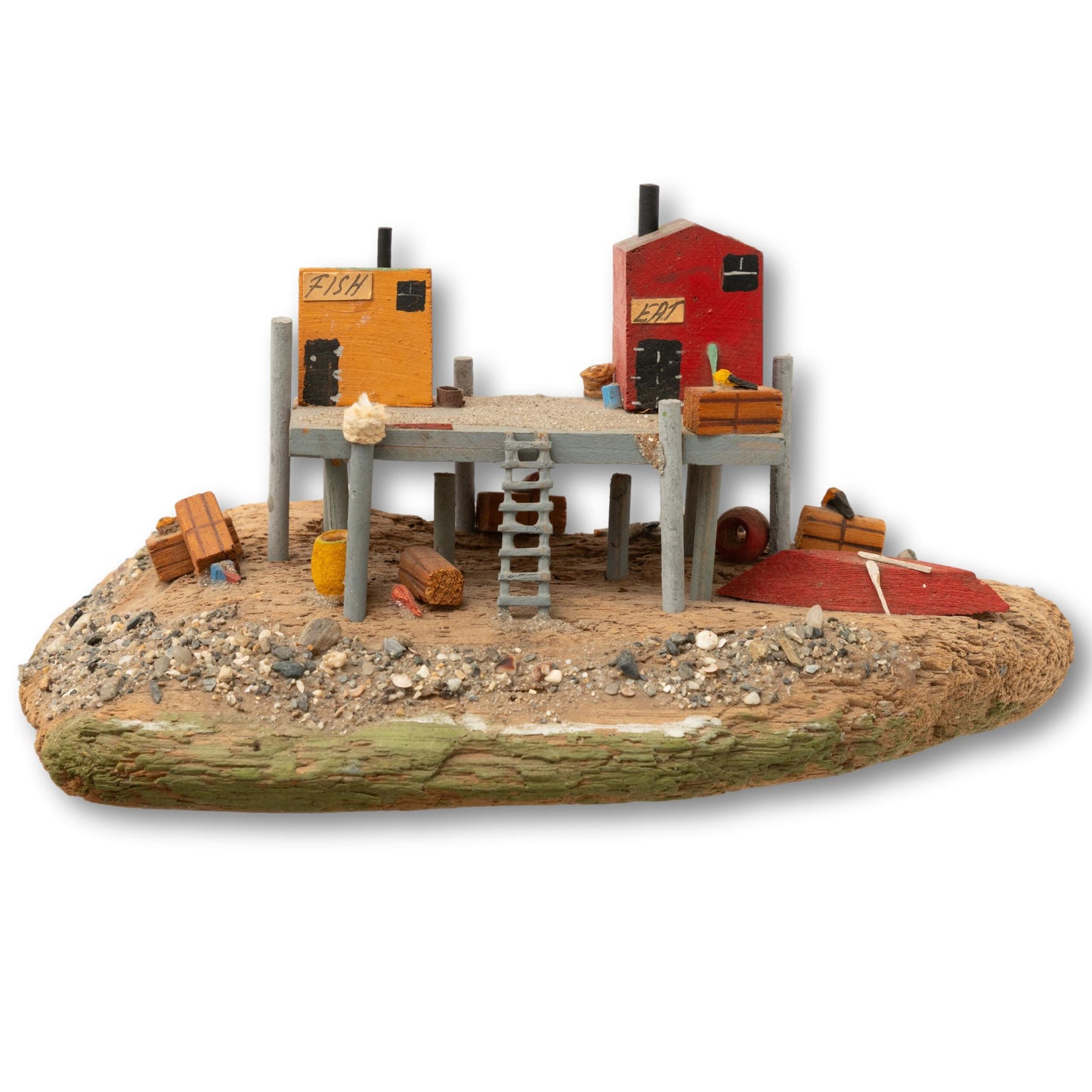Folk Art Fishing Pier