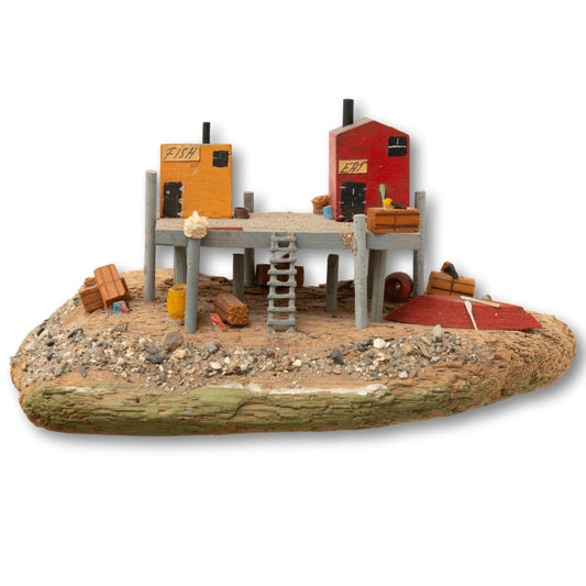 Folk Art Fishing Pier