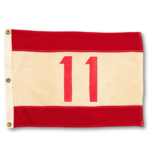"11" Racing Flag