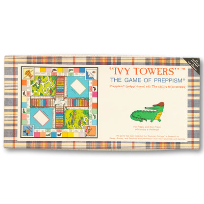 "Ivy Towers: The Game of Preppism" Boardgame