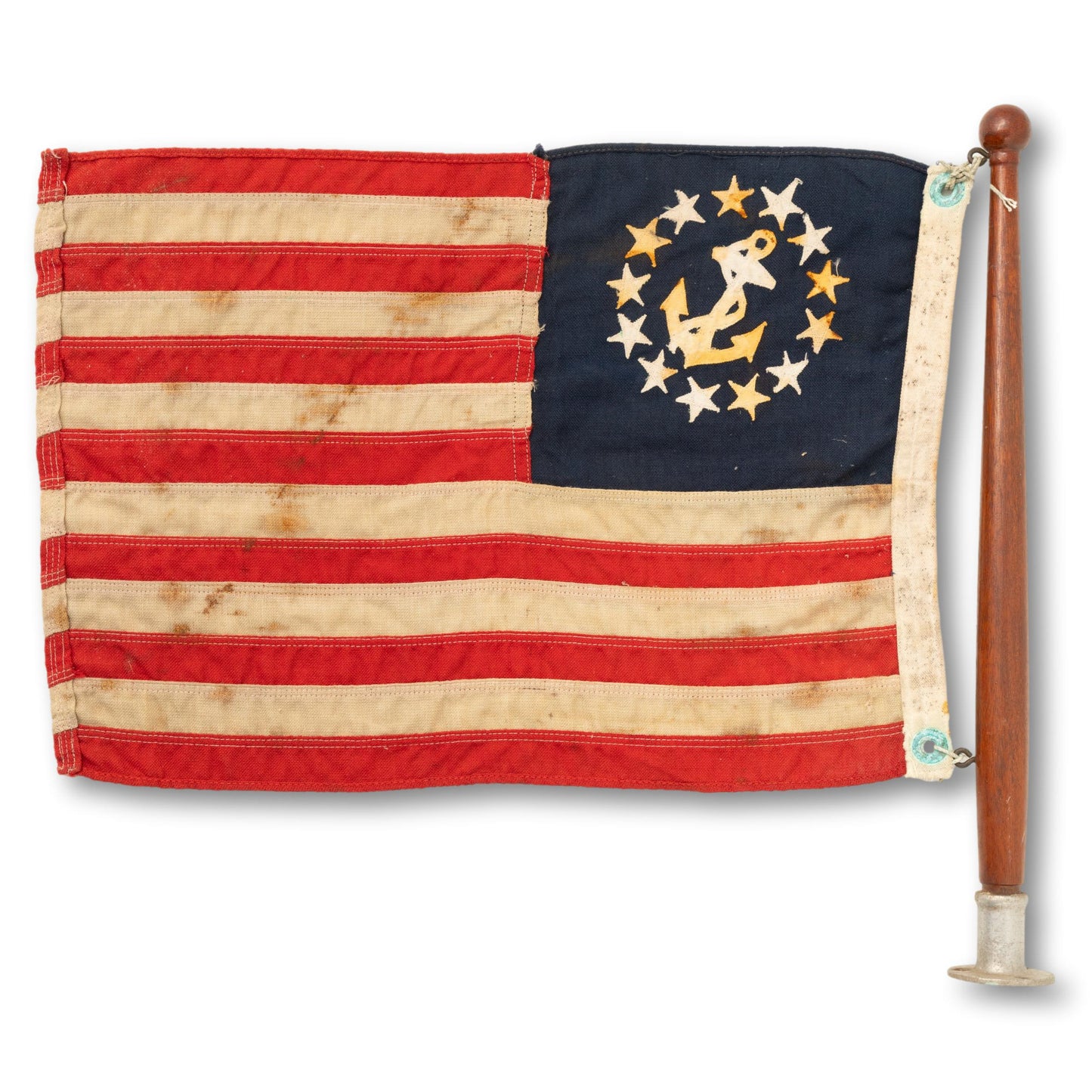 Yacht Ensign on Pole