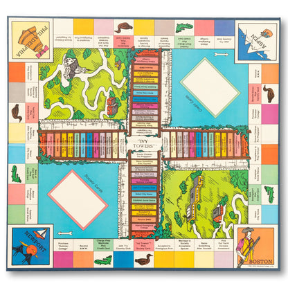 "Ivy Towers: The Game of Preppism" Boardgame