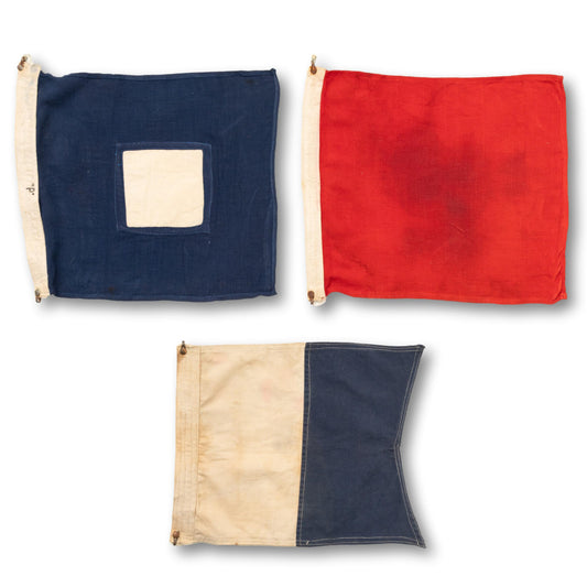 Trio of Signal Flags