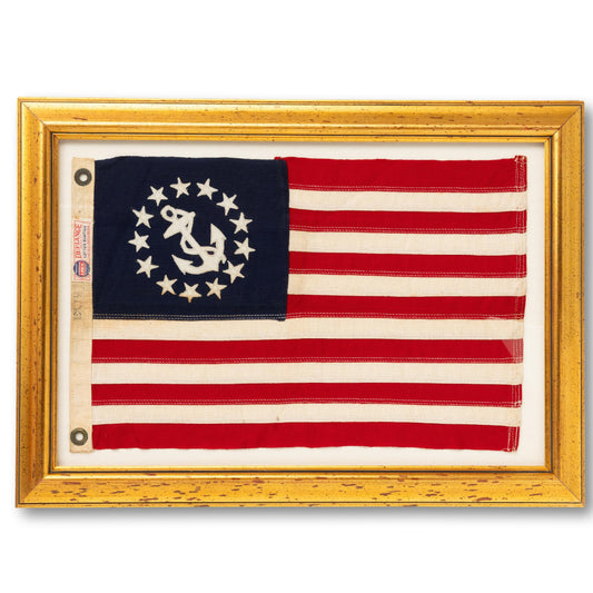 Yacht Ensign, Framed
