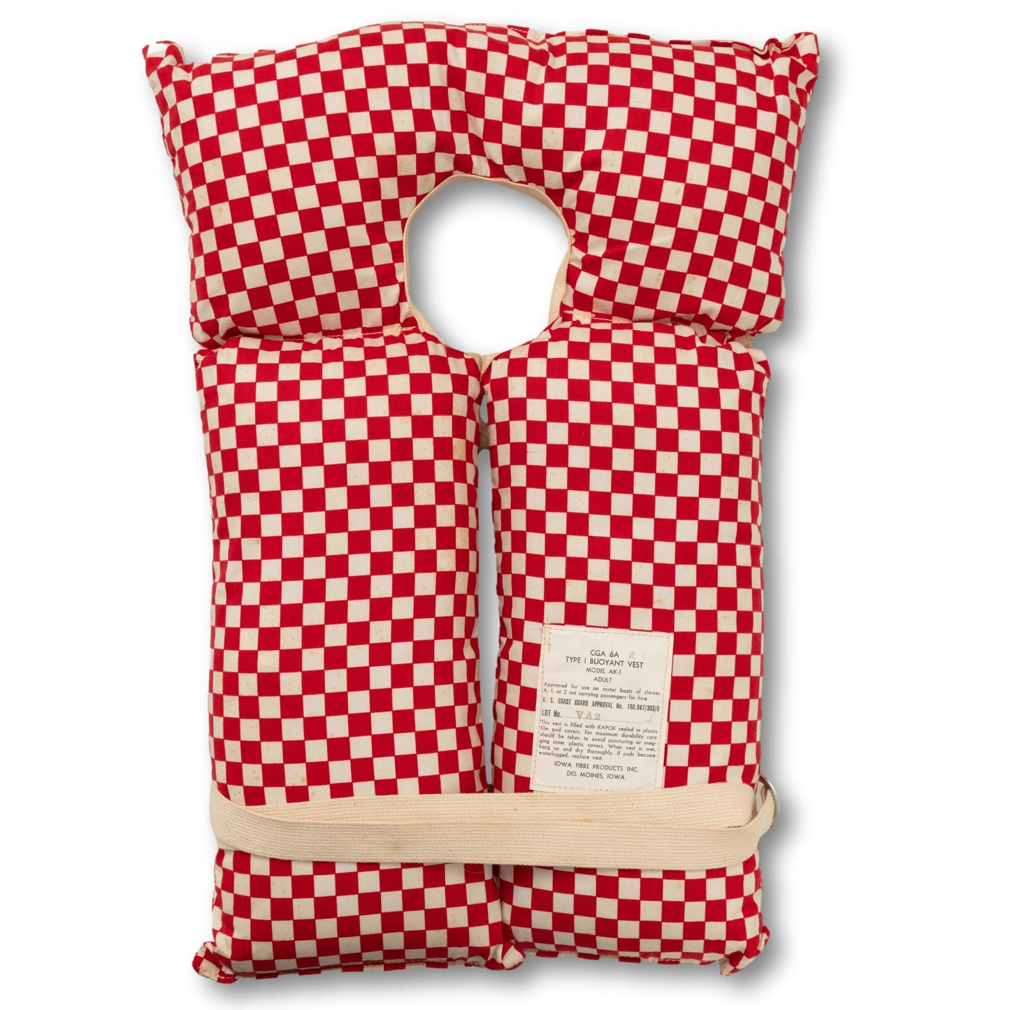Checkered Life Vest (Adult)