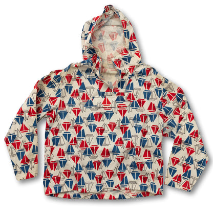 Sailing Print Hoodie