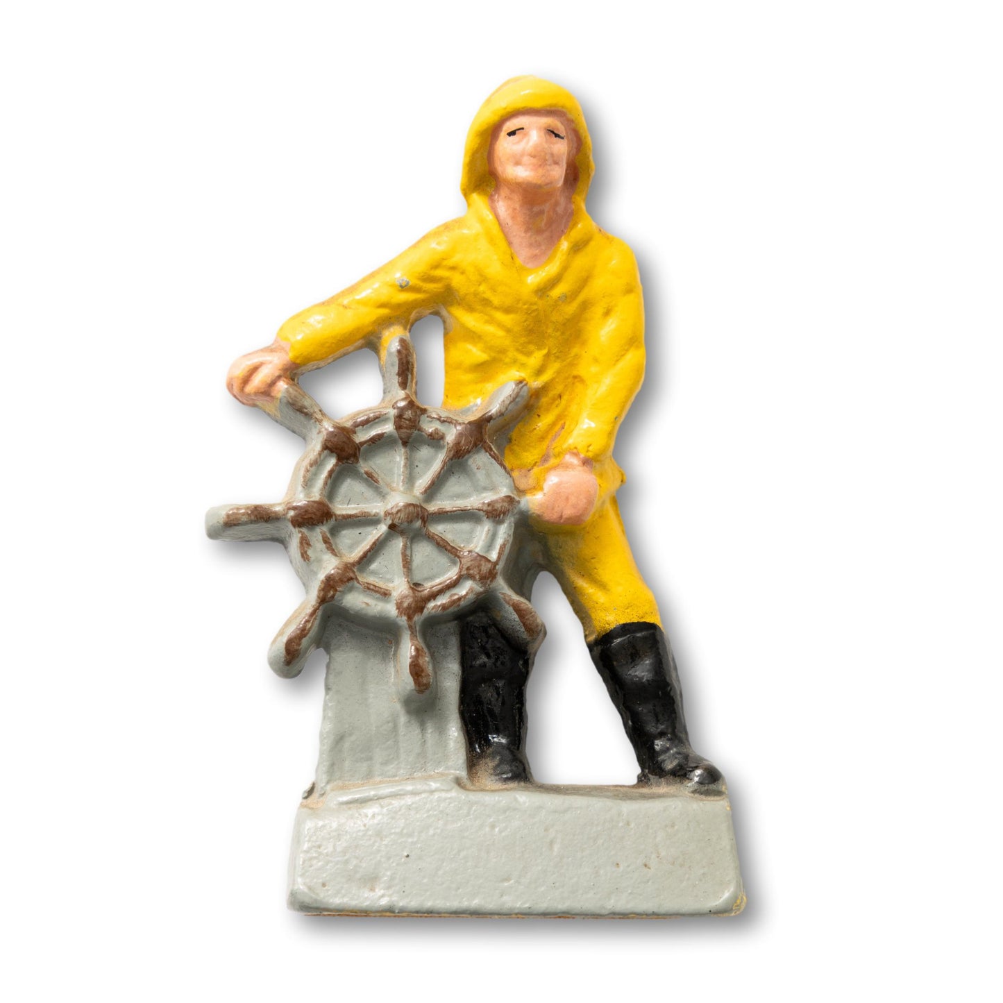 Mini Man at the Wheel Figure