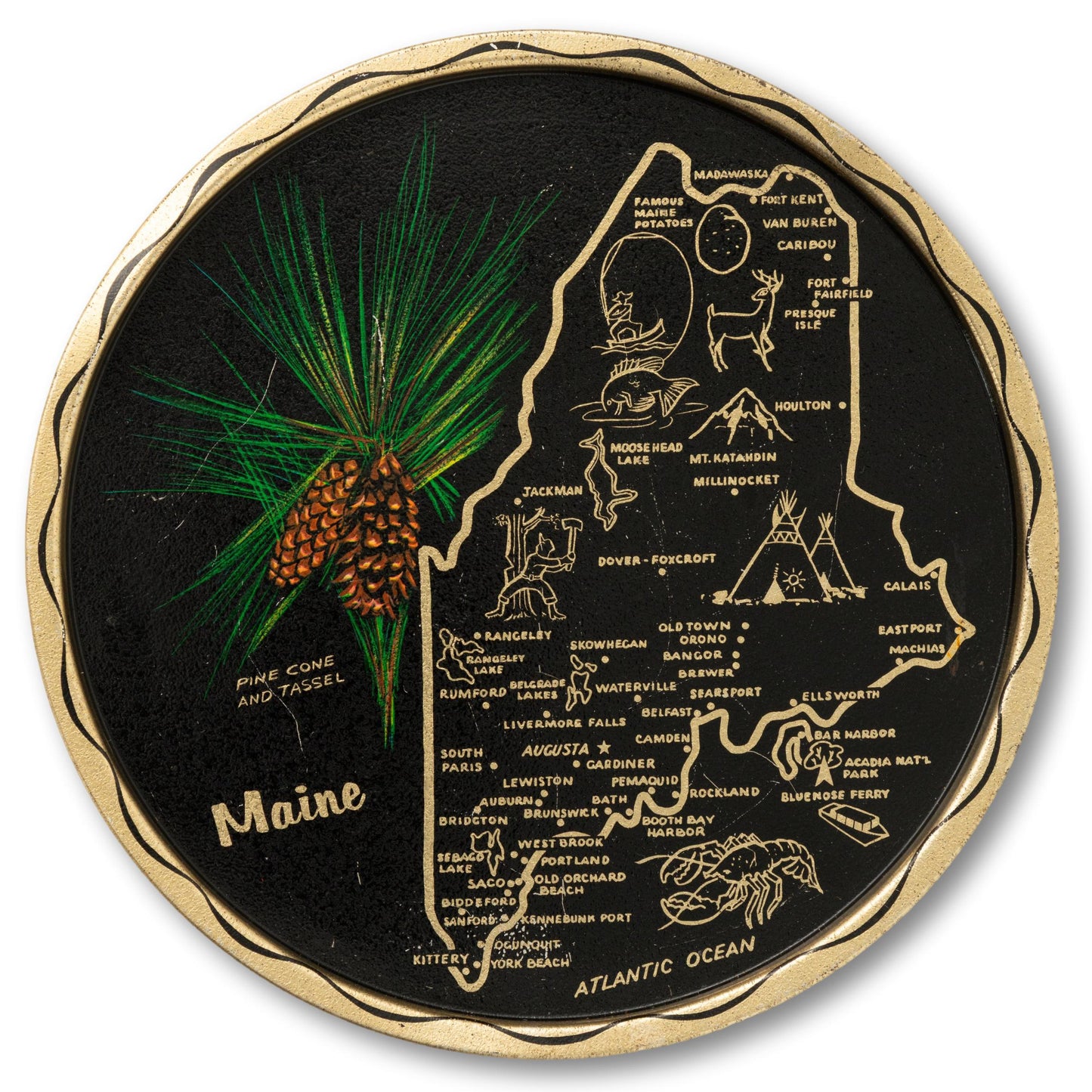 Mainer Souvenir Tray