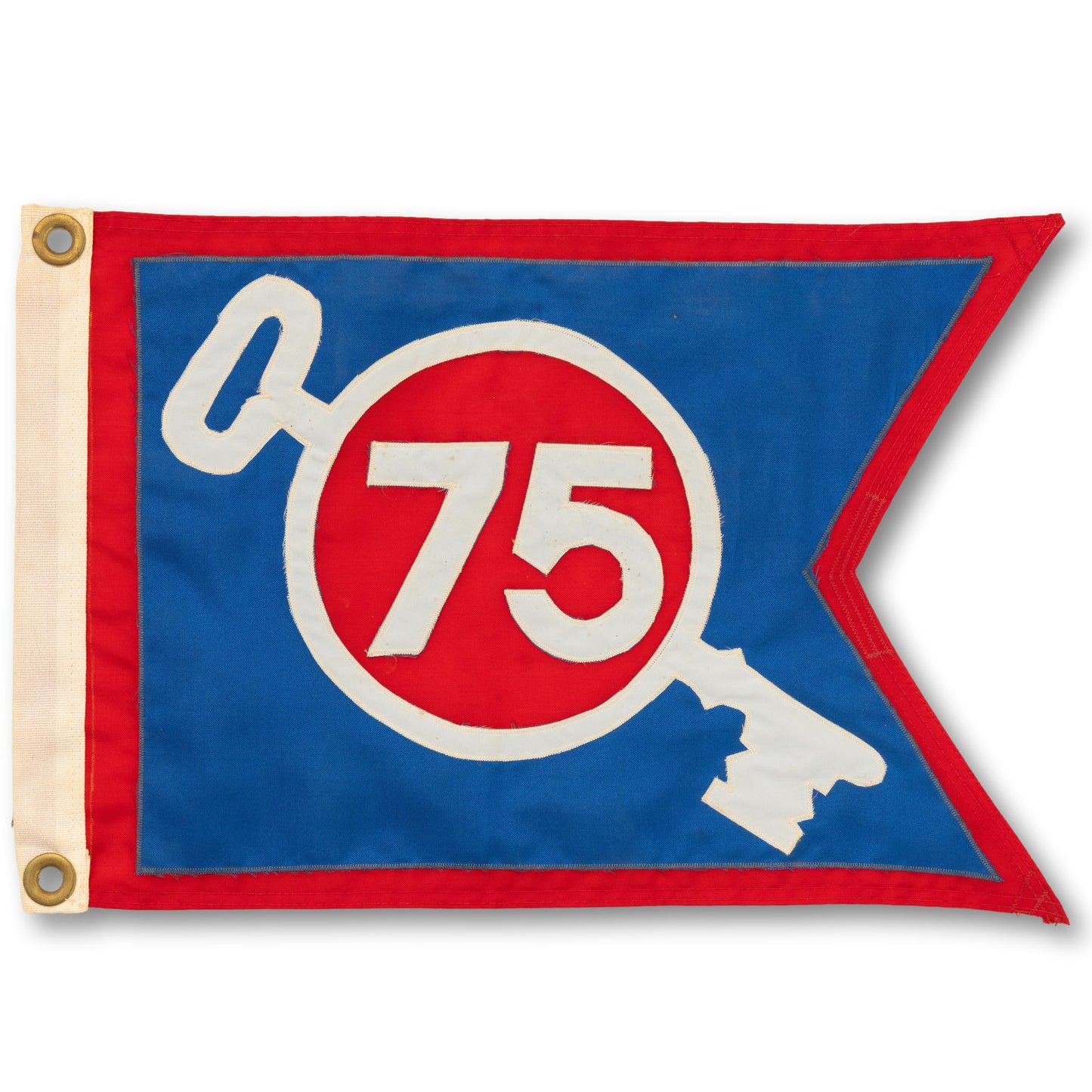 "75" Racing Burgee