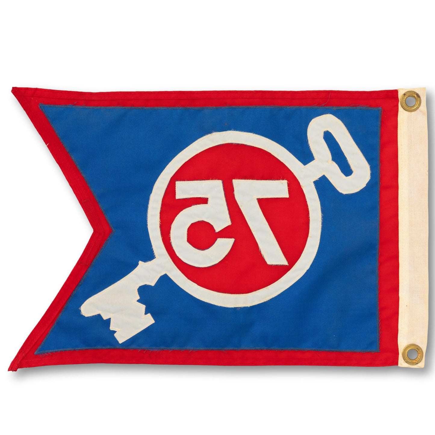 "75" Racing Burgee