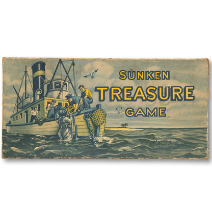 Rare "Sunken Treasure" Board Game
