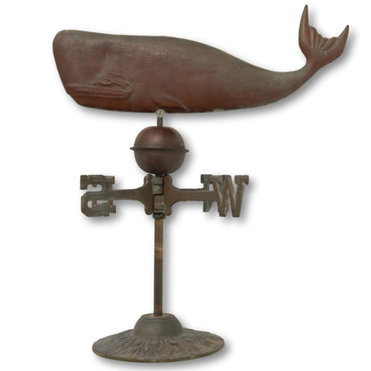 Tabletop Whale Weathervane