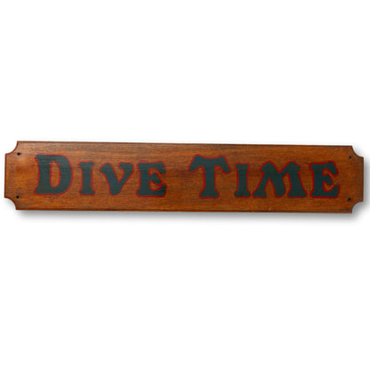 "Dive Time" Quarterboard