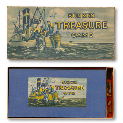 Rare "Sunken Treasure" Board Game