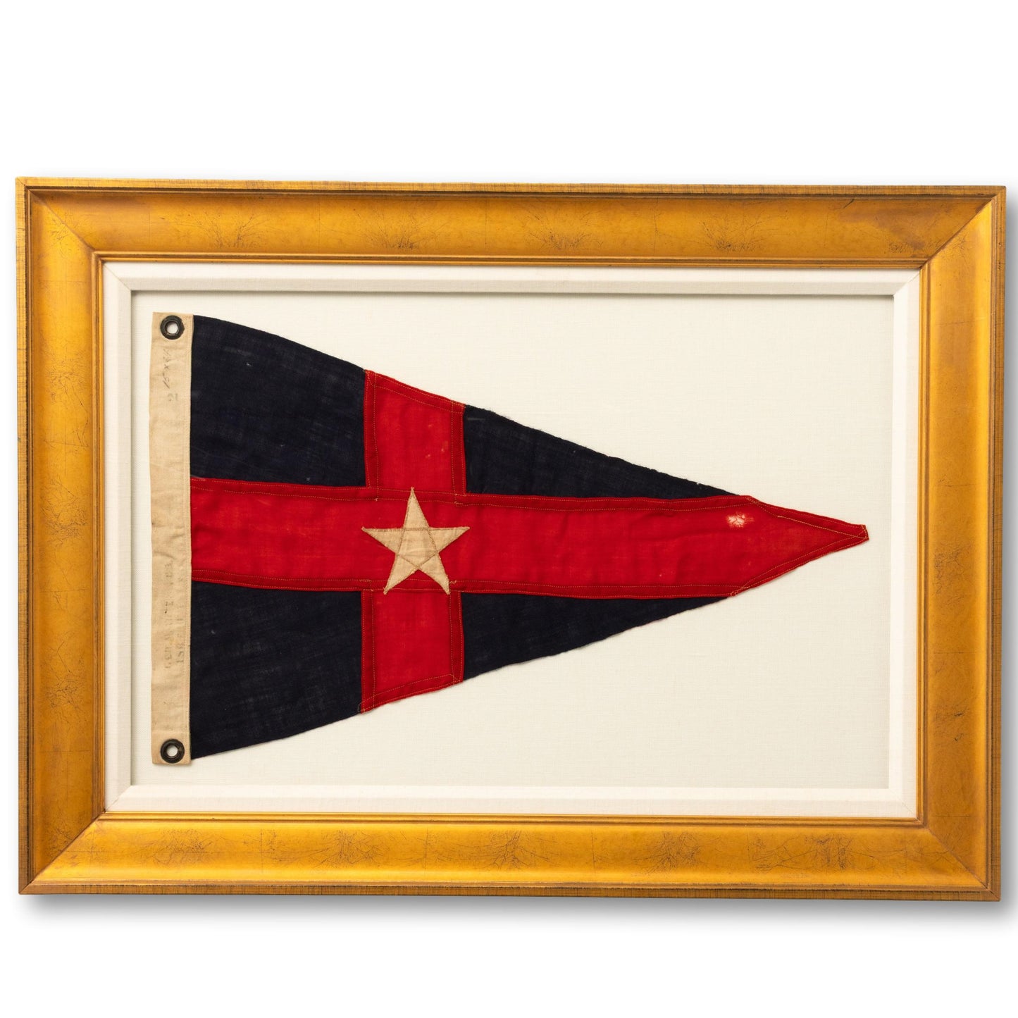 Large Framed Rare New York Yacht Club Burgee