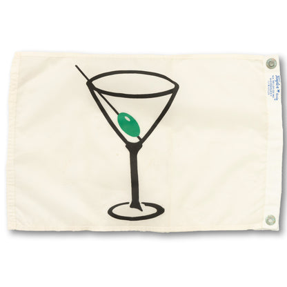 Martini Happy Hour Burgee