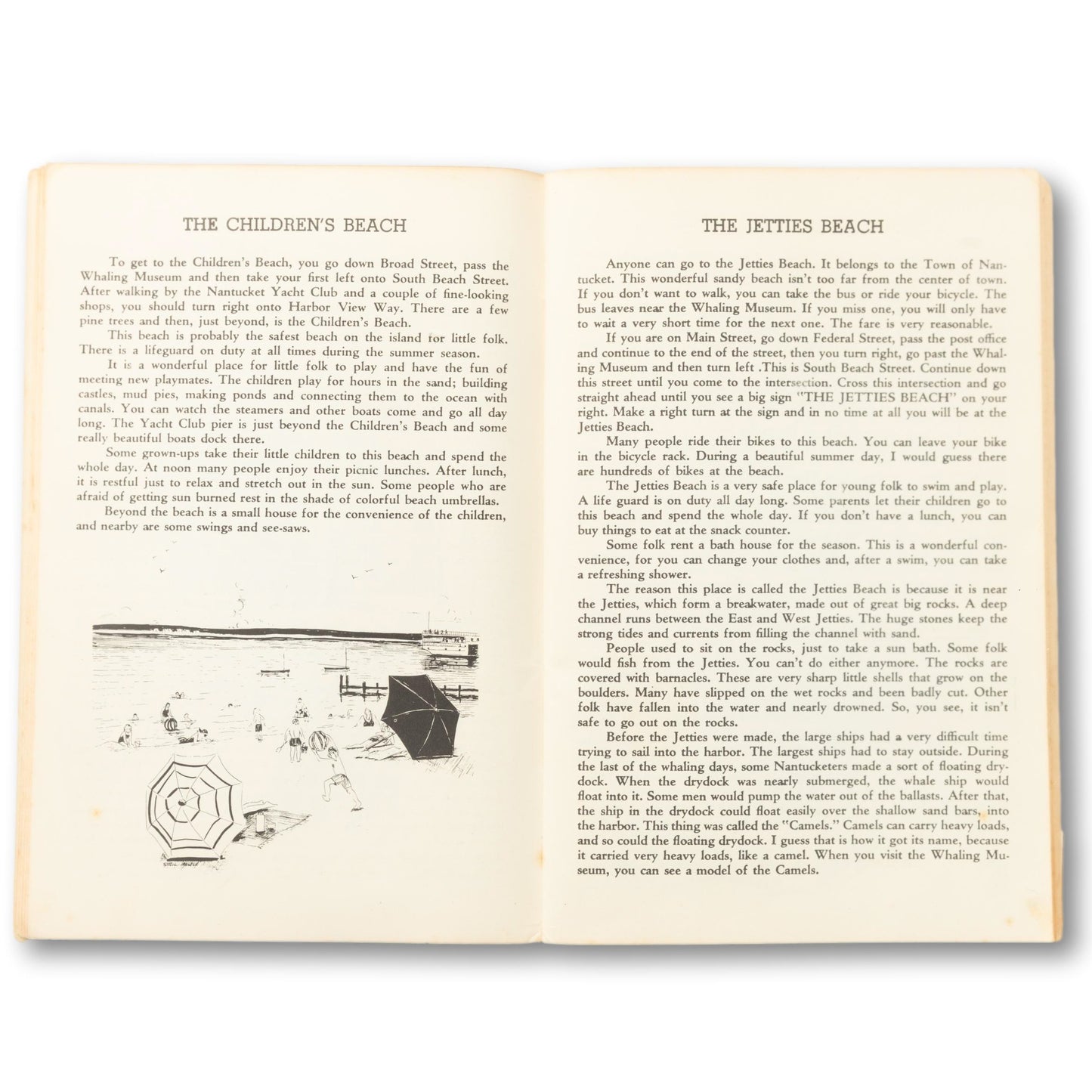 "Adventures on Nantucket Island" Booklet