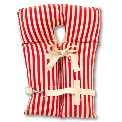 Red Striped Life Vest