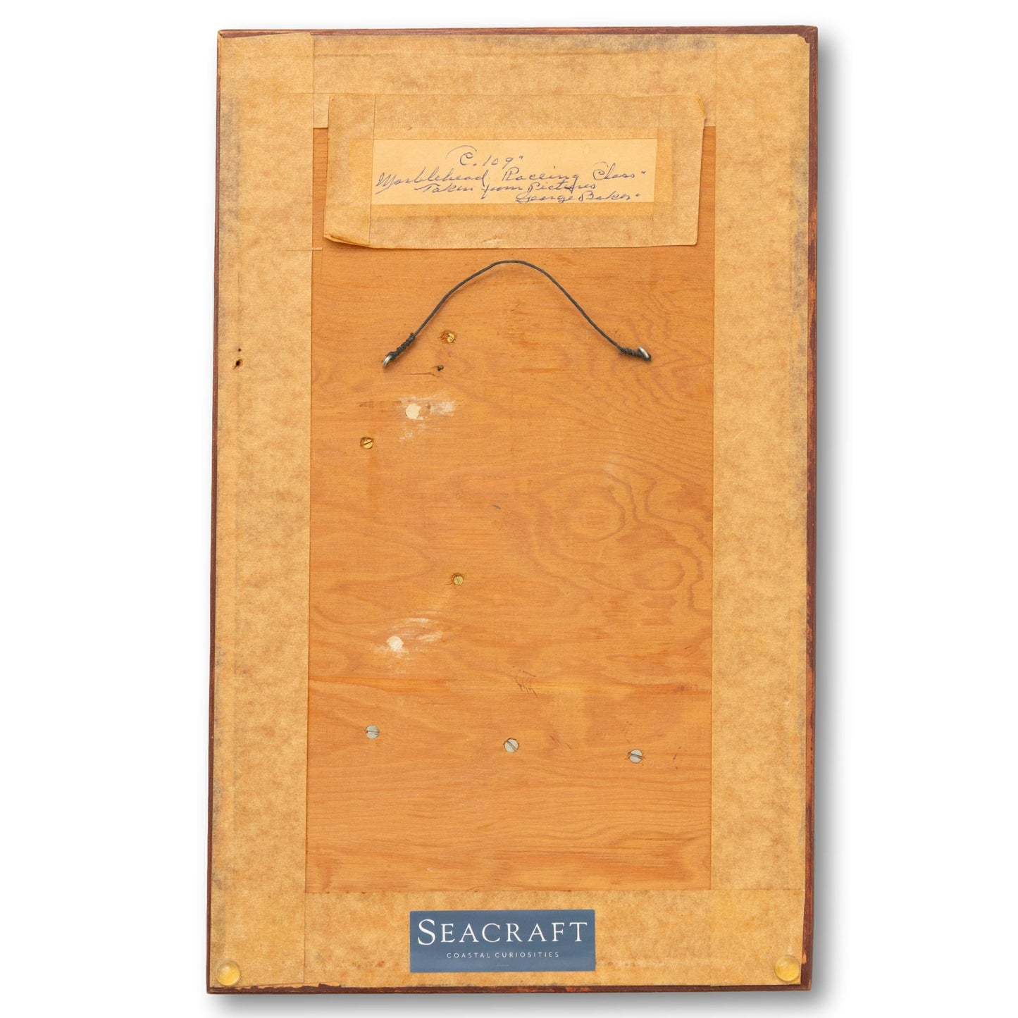 Marblehead Racing Yacht Diorama