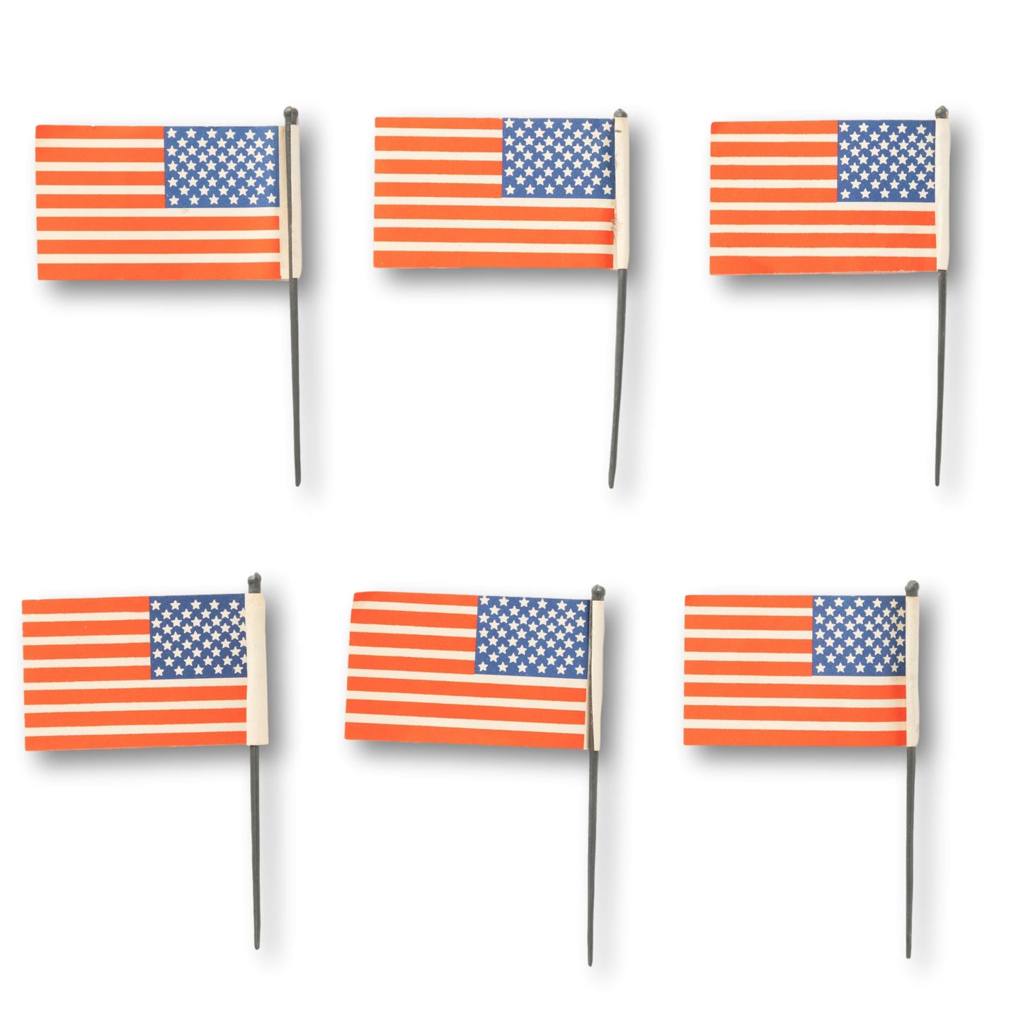 50 Star Paper Picnic Flags