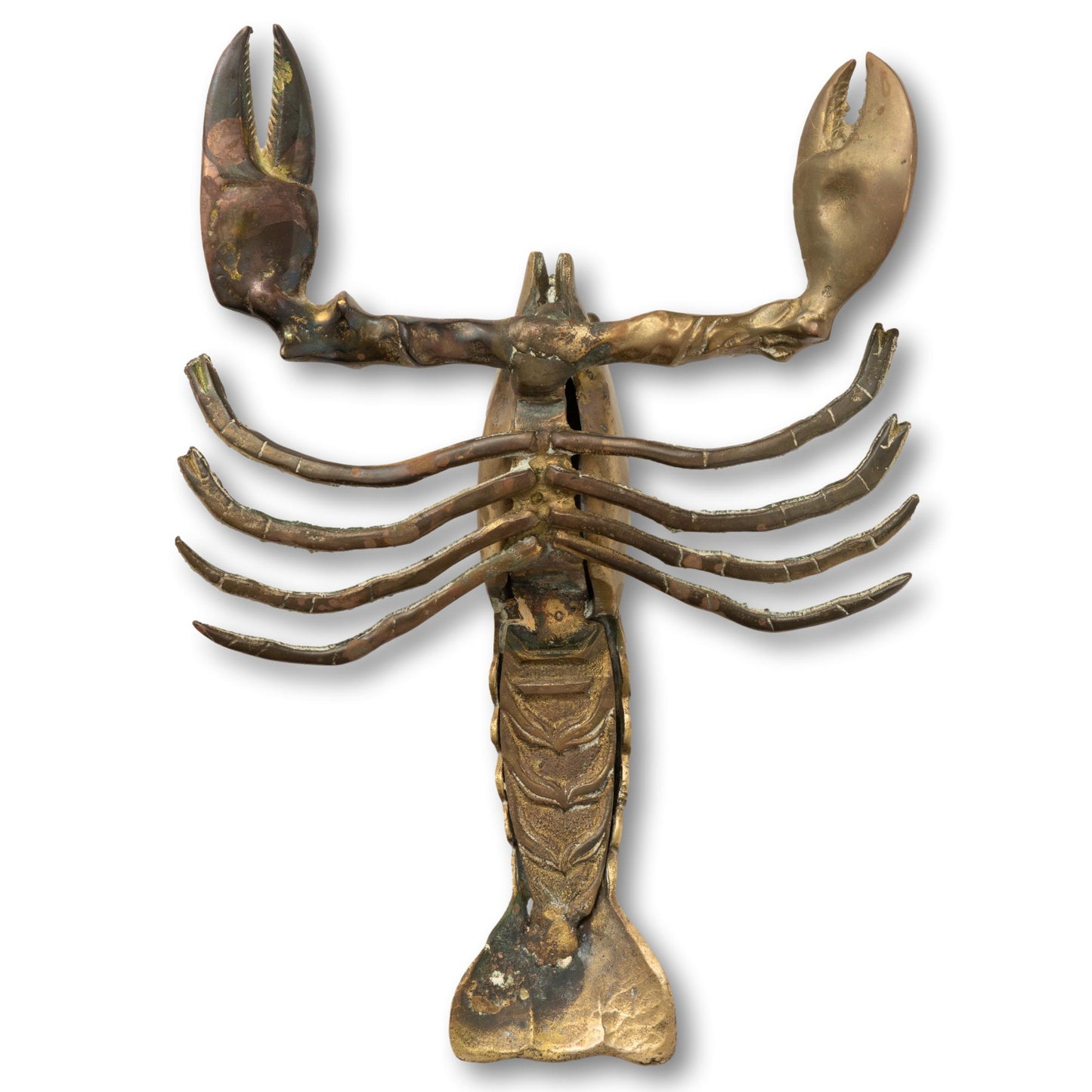 Large Brass Lobster