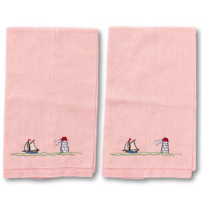 Set of 2 Embroidered Napkins