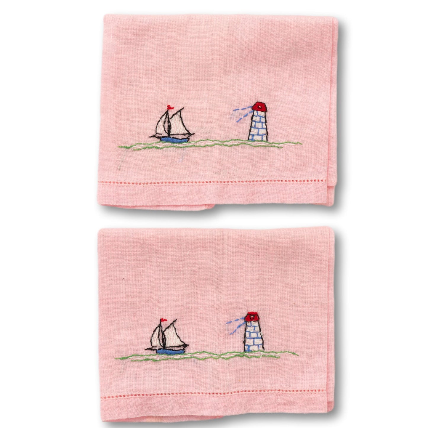 Set of 2 Embroidered Napkins