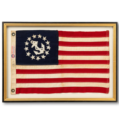 Framed Yacht Ensign