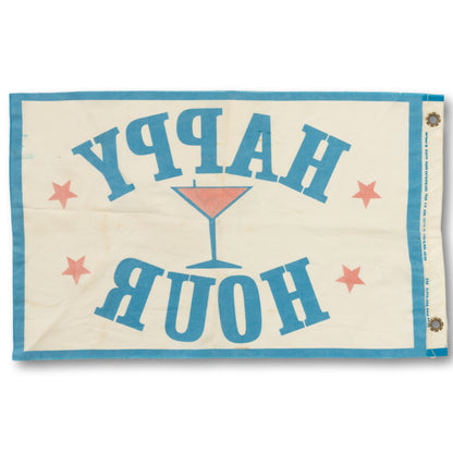 1960s Happy Hour Burgee