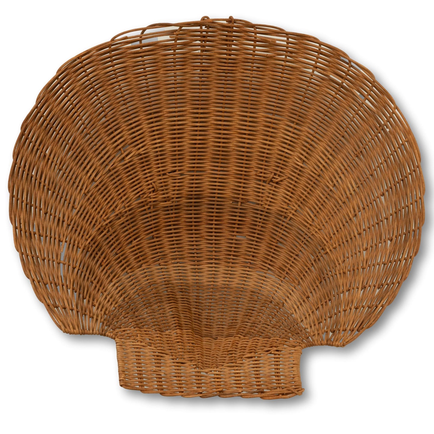 Wicker Clam Shell Basket