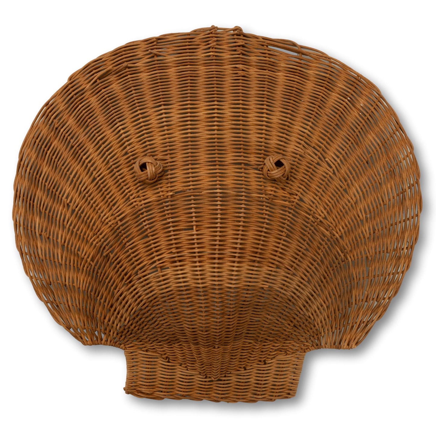 Wicker Clam Shell Basket