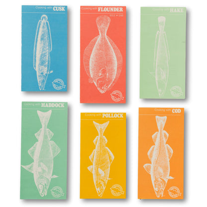 Set of 6 Fish Recipe Brochures