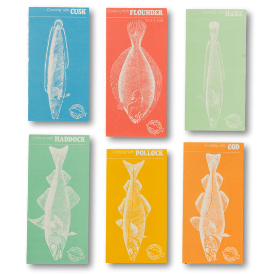 Set of 6 Fish Recipe Brochures